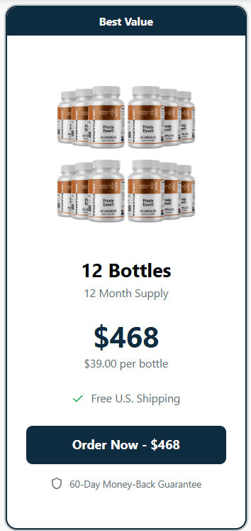 prostaease 12 bottles price